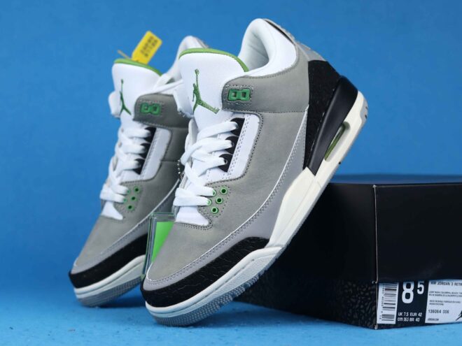 Jordan 3 Retro Chlorophyll - Image 4