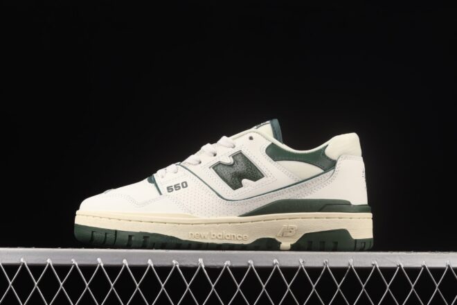 New Balance 550, Aime Leon Dore White Green - Image 6