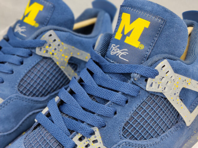 Jordan 4 Retro Michigan (PE) - Image 18