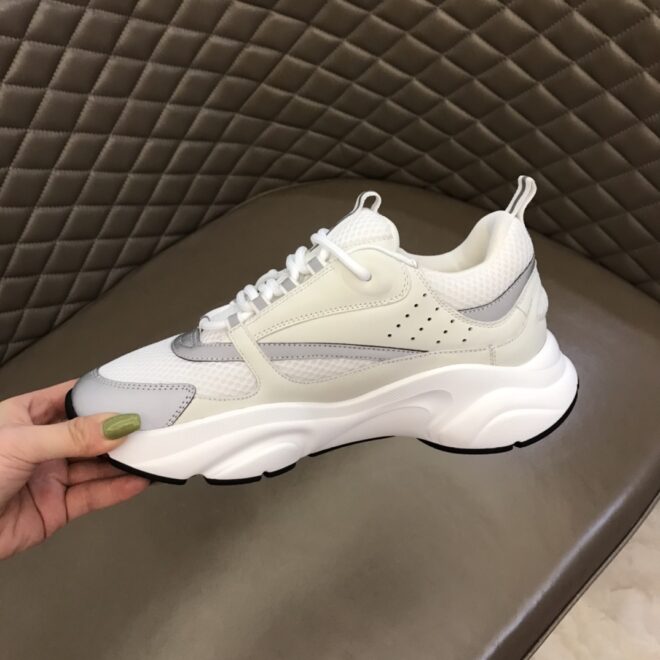 DIOR B22 Sneaker White Silver - Image 8