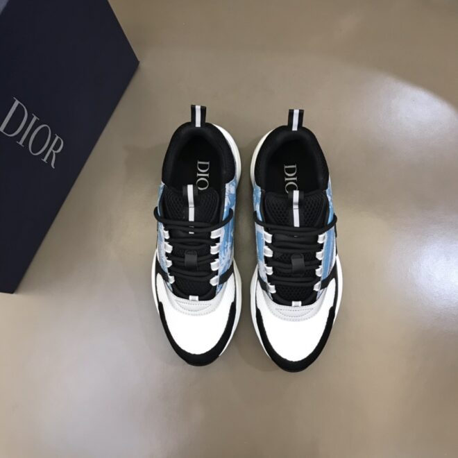 DIOR B22 Sneaker Blue Reflective - Image 8