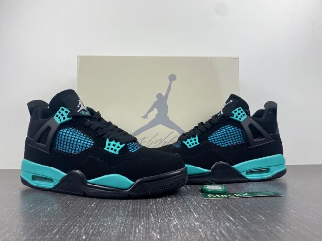 Air Jordan 4 Retro Coral Blue - Image 12