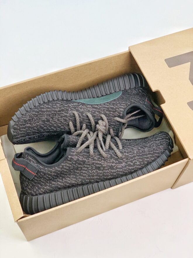 adidas Yeezy Boost 350 Pirate Black - Image 10