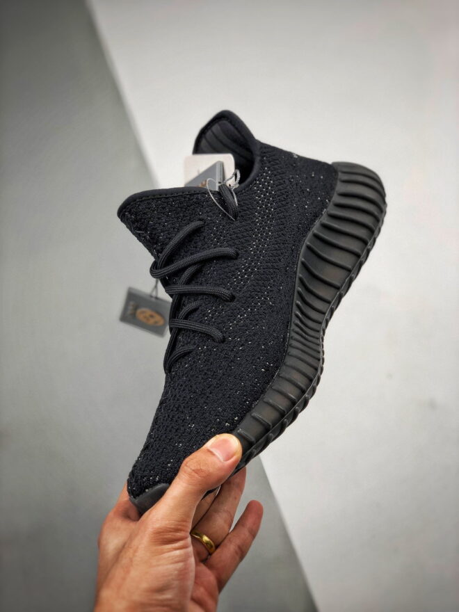 Adidas Yeezy Boost 350 V2 Core Black White - Image 3