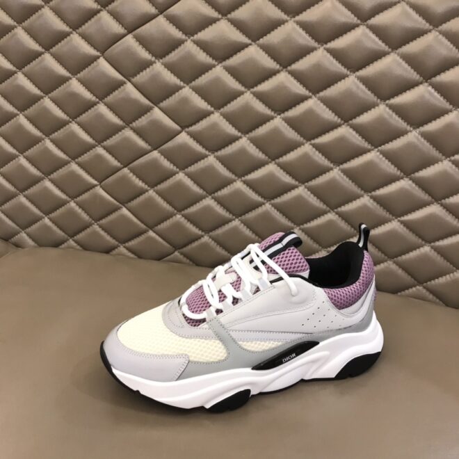 DIOR B22 Sneaker Cream Lavender - Image 9