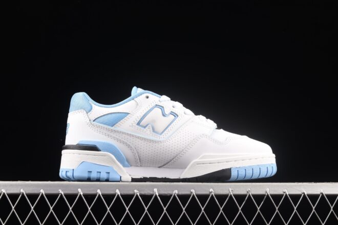 New Balance 550, UNC White University Blue - Image 3