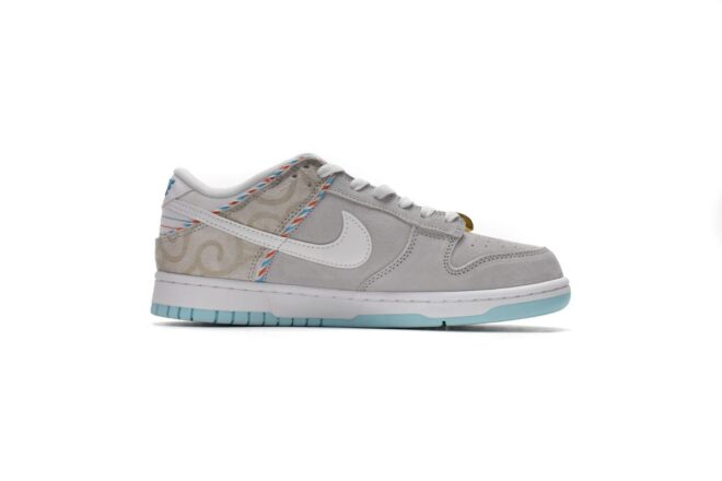 Nike Dunk Low SE Barber Shop Grey - Image 15