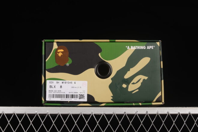 A Bathing Ape Bape STA "Tokyo" Low Green - Image 8