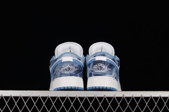 Jordan 1 Low, Washed Denim - Image 7