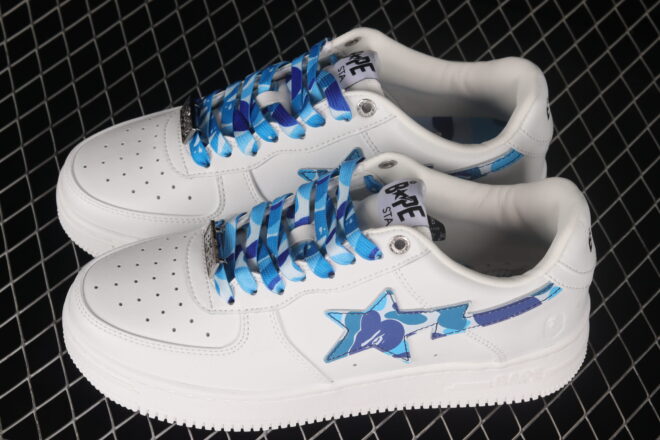 A Bathing Ape Bape STA "Tokyo" Camo Blue - Image 5