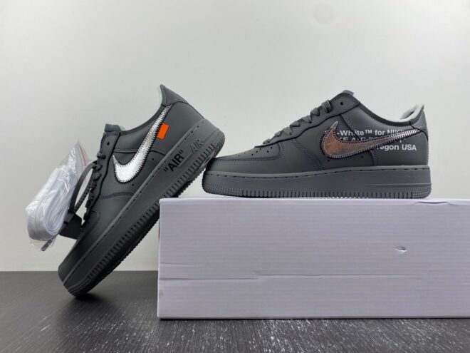 Nike x Off-White Air Force 1 Ghost Grey - Image 6