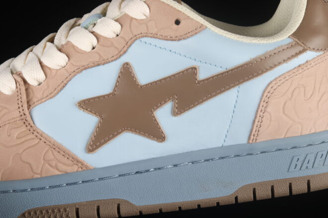 A Bathing Ape Bape SK8 STA Light Blue - Image 6