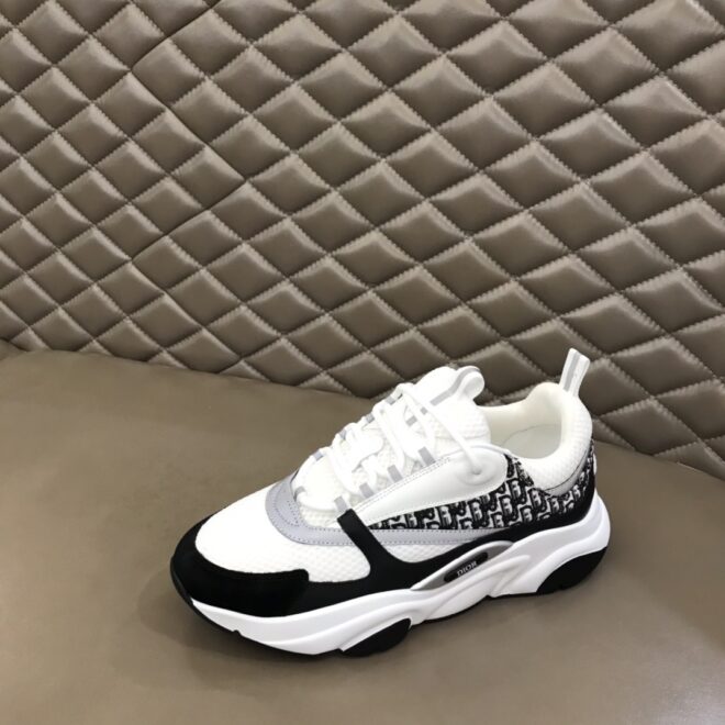 DIOR B22 Sneaker White Black Gray - Image 7