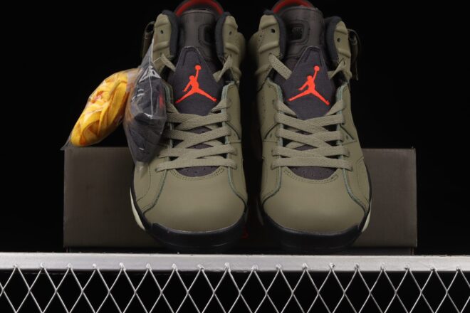 Jordan 6 Retro Travis Scott Olive - Image 11