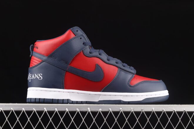 Nike SB Dunk High, Supreme By Any Means Navy - Image 12