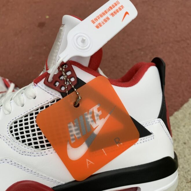 Air Jordan 4 Retro Fire Red Extended Size - Image 3