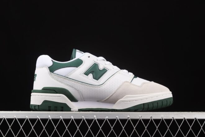 New Balance 550, White Green - Image 3