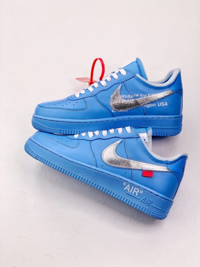 Nike Air Force 1 Low Off-White MCA University Blue - Image 10