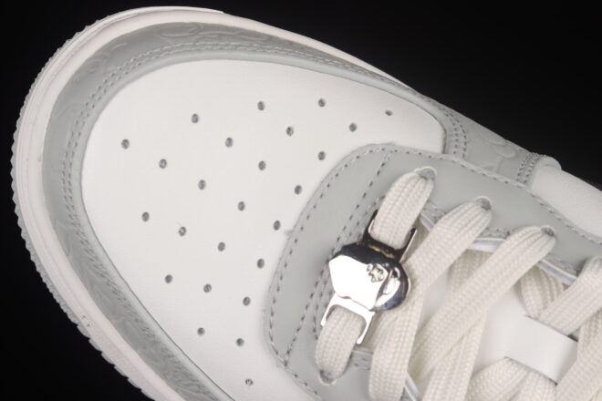 A Bathing Ape Bape STA Low Grey Black - Image 6