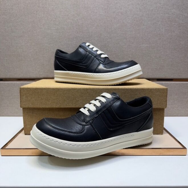 Rick Owens Low Sneakers Black - Image 7