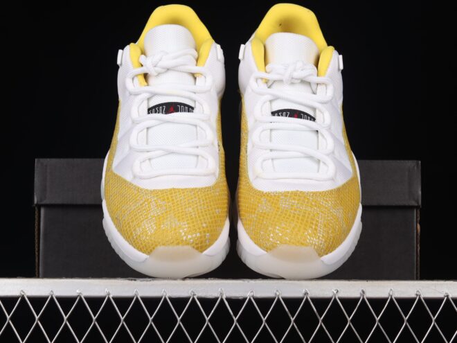 Air Jordan 11 Low Yellow Snakeskin - Image 2