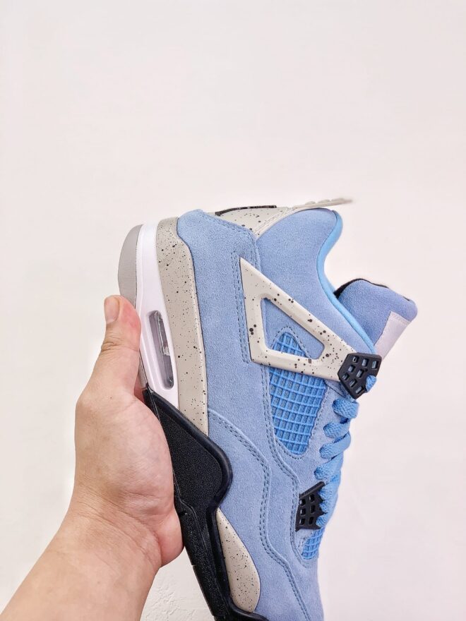 Jordan 4 Retro University Blue Extended Size - Image 9