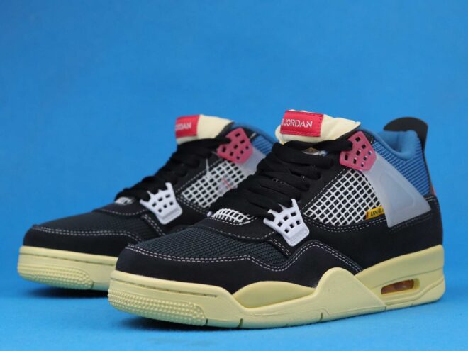 Jordan 4 Retro Union Off Noir - Image 5