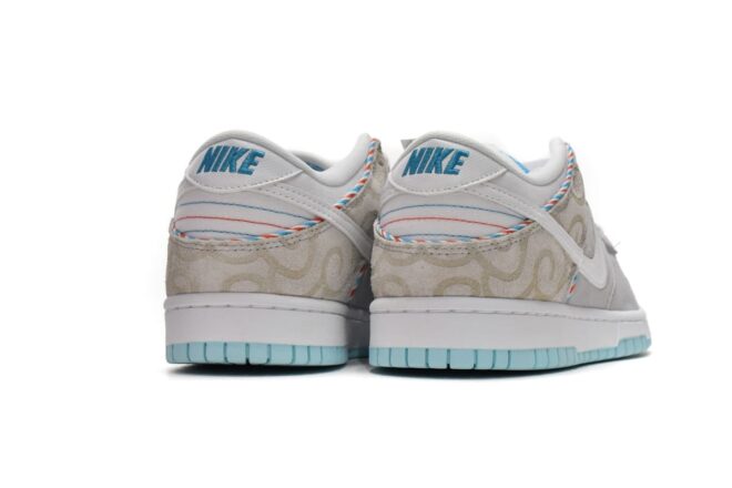 Nike Dunk Low SE Barber Shop Grey - Image 18