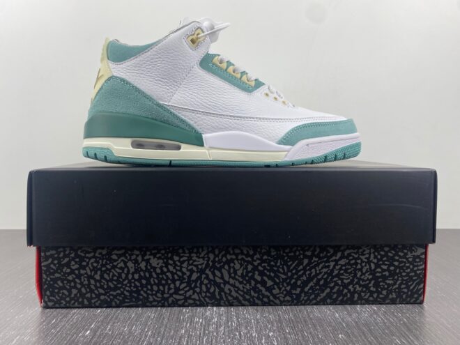 A Ma Maniere x Air Jordan 3 Retro Green Custom - Image 13