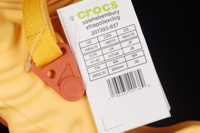 Salehe Bembury x Crocs Polle x Clog “Yellow” - Image 3