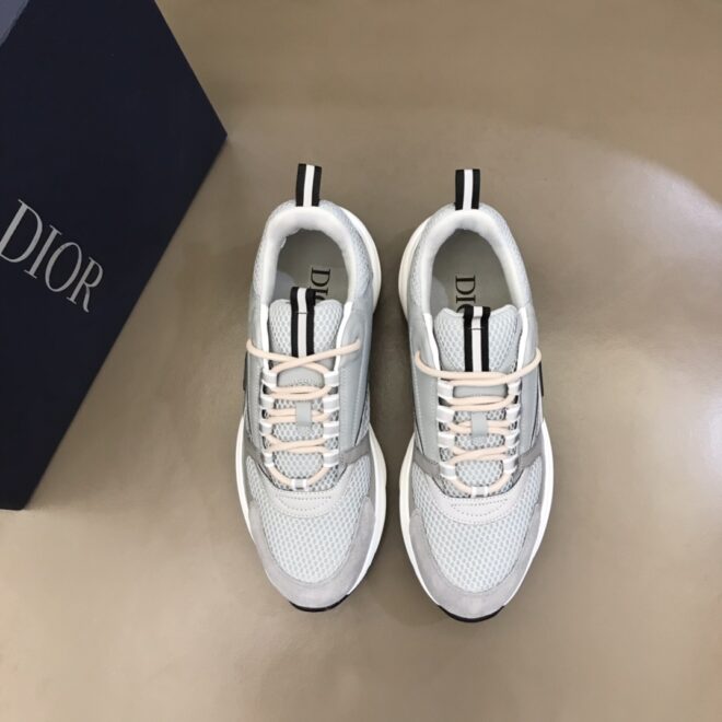 DIOR B22 Sneaker Grey White - Image 9