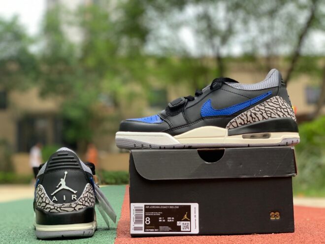 Jordan Legacy 312 Low Black Royal - Image 7