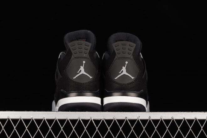 Air Jordan 4 Black Canvas - Image 5