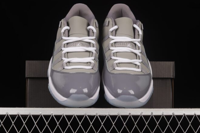 Jordan 11 Retro Low, Cool Grey - Image 10