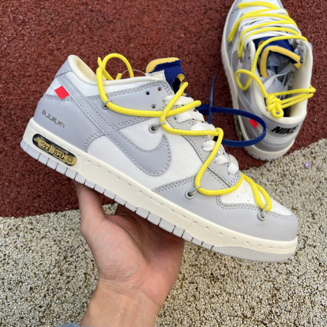 Off White Nike Dunk Low Lot 27 - Image 3