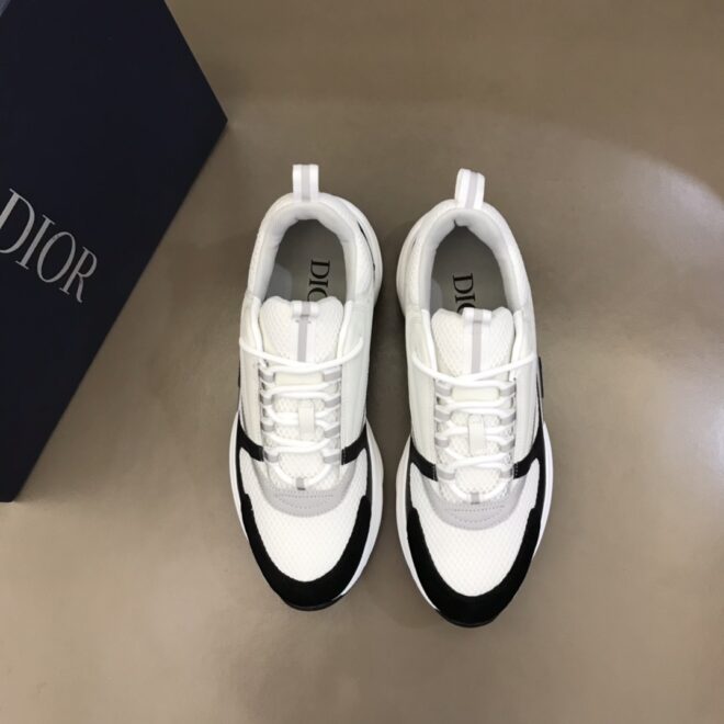 DIOR B22 Sneaker White Black - Image 9