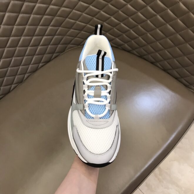 DIOR B22 Sneaker White Blue - Image 9