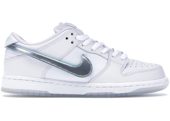 Nike SB Dunk Low Diamond Supply Co White Diamond - Image 2