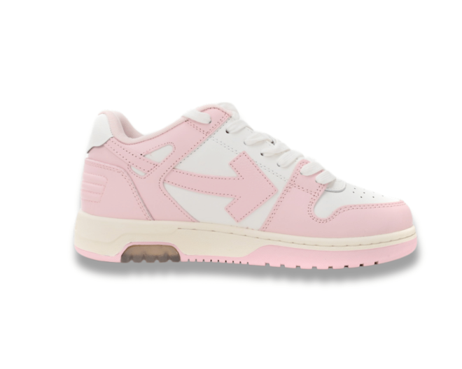 Women's Off-White Out Of Office 'OOO' Pink White|||||||