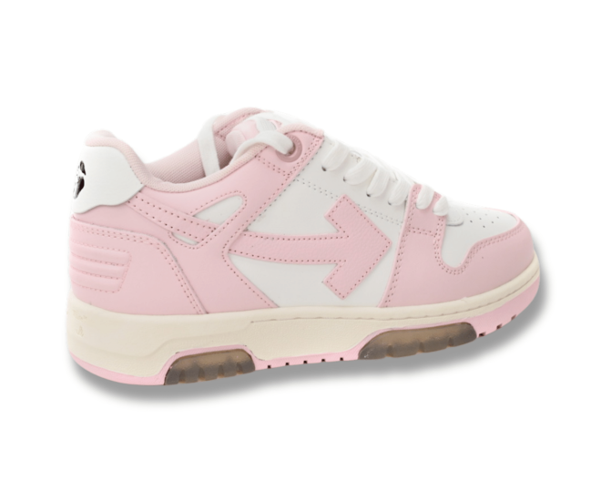 Women's Off-White Out Of Office 'OOO' Pink White - Image 4