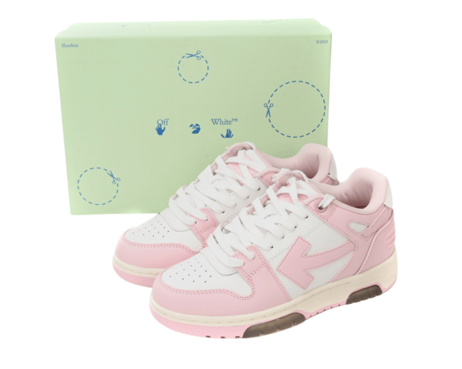 Women's Off-White Out Of Office 'OOO' Pink White - Image 5