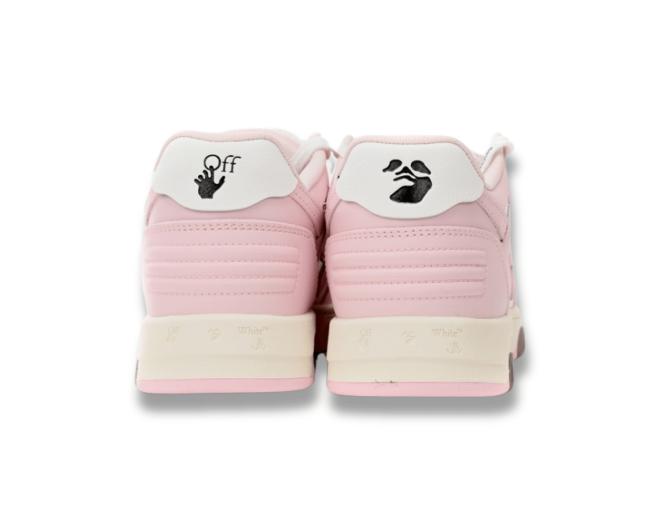 Women's Off-White Out Of Office 'OOO' Pink White - Image 3