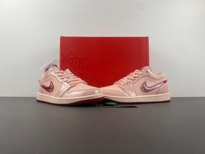 Jordan 1 Low Patent Valentine's Day - Image 7