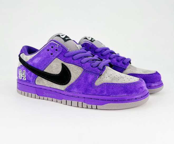 Supreme x Nike SB Dunk Low Pack Purple - Image 2