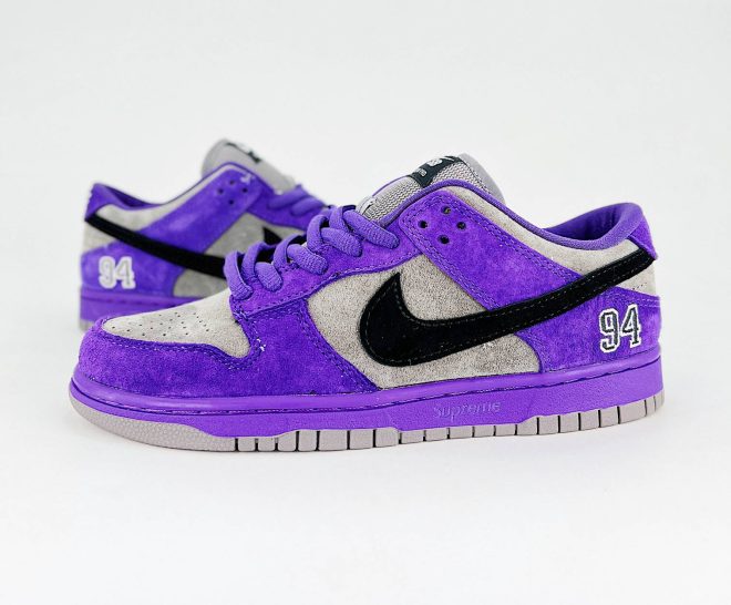 Supreme x Nike SB Dunk Low Pack Purple - Image 4