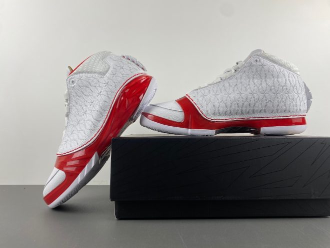 Jordan 23 White Varsity Red - Image 6