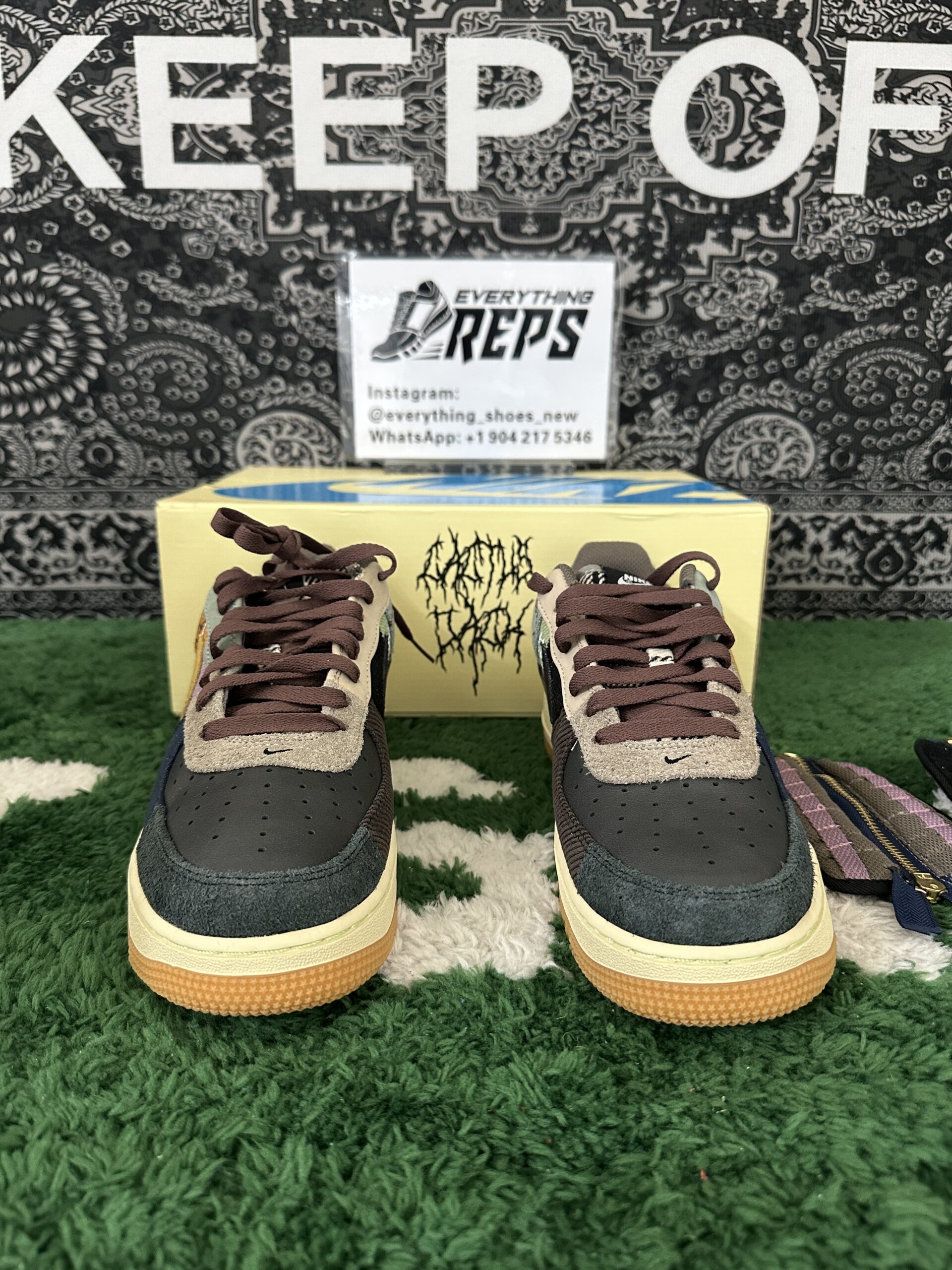 Nike Air Force 1 Low Travis Scott Cactus Jack - Image 6