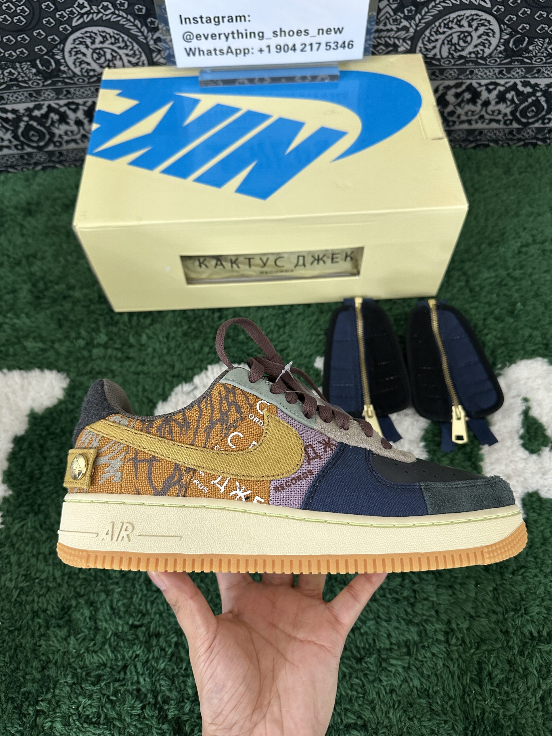 Nike Air Force 1 Low Travis Scott Cactus Jack - Image 10