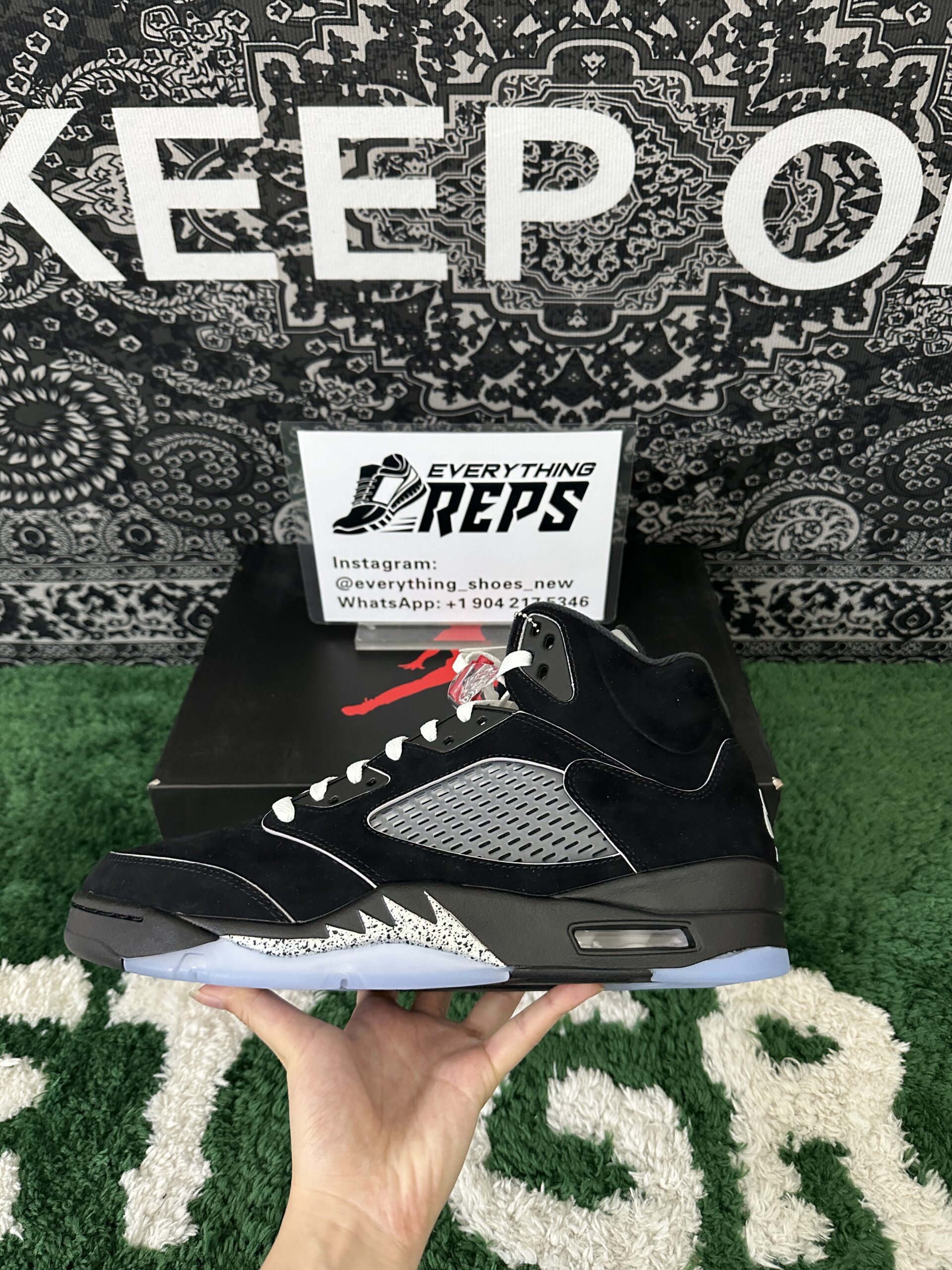 LJR BATCH (USA) Air Jordan 5 Black Metallic Reimagined - Image 5