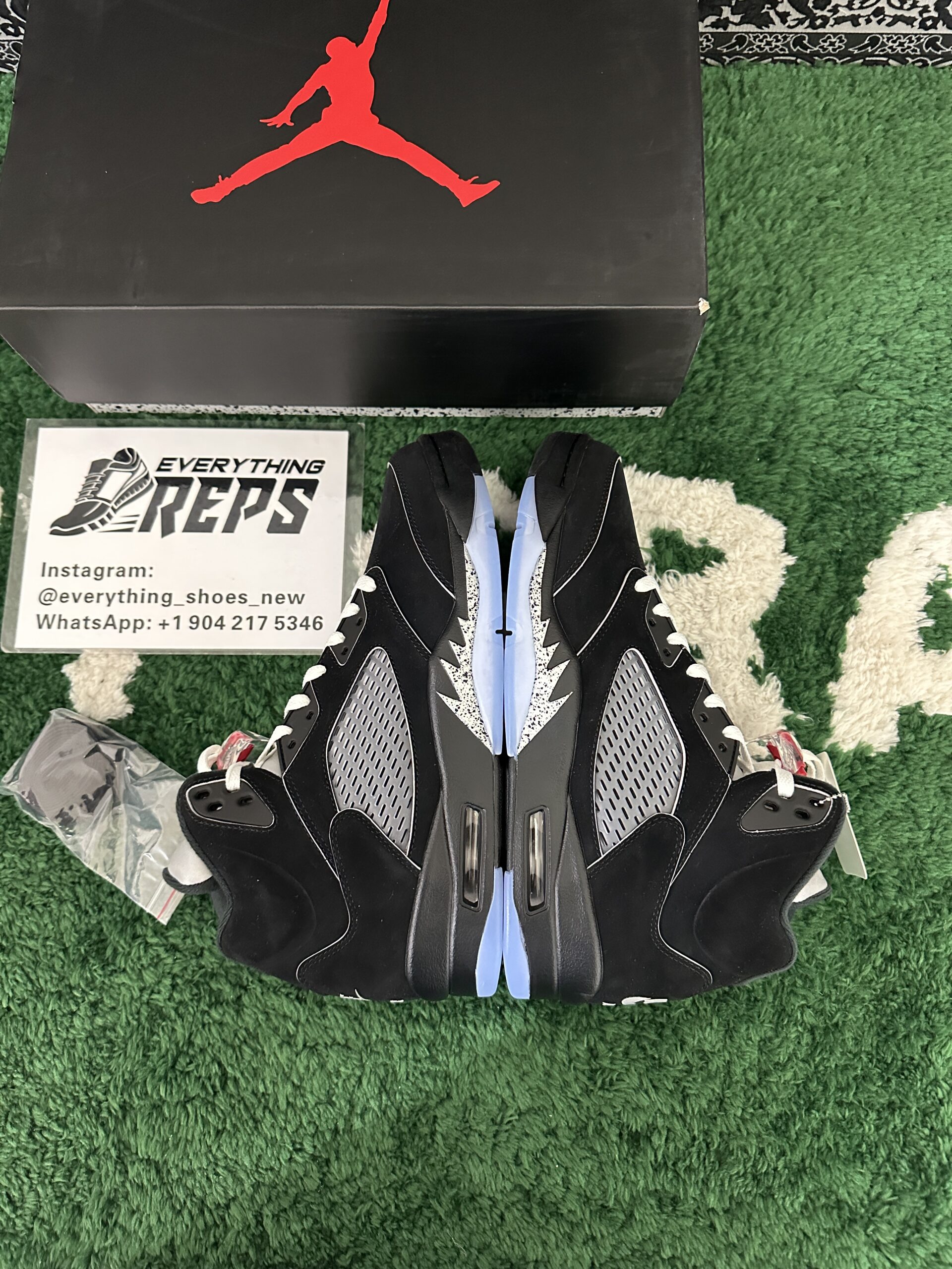 LJR BATCH (USA) Air Jordan 5 Black Metallic Reimagined - Image 2